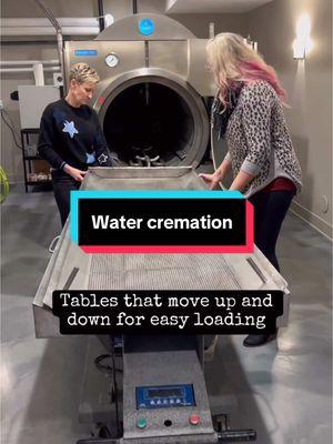 WATER CREMATION 💧⚱️ @Nicki is the water cremation queen. 👑 #educationalpurposes #watercremation #aquamation #alkalinehydrolysis 