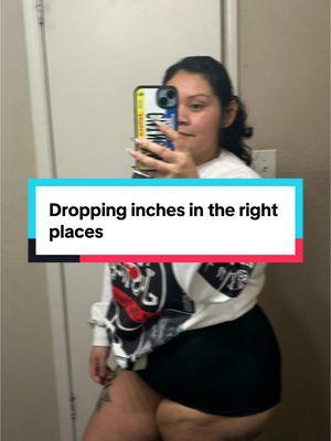 #creatorsearchinsights Dropping inches is an amazing feeling 😭🙌🏽 Thick fit is the goal 💥 #curvyblogger ##athomeworkout #gymgirlie #startingtheyearoffright #mexicana #latinablogger #curvytiktok #curvytok #thicktok 