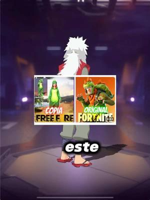 Free Fire copio👀 q fornite 😱? Ustedes que opinan 😤 comenten 💬los estaré viendo #fuentezz_ff2 #narut 