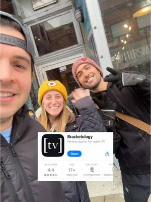 Replying to @HeyItsLeighJustLeigh The faces behind @bracketology.tv - fantasy sports, for reality TV. Thanks for playing! #hingeprofile #realitytv #bracketologytv 