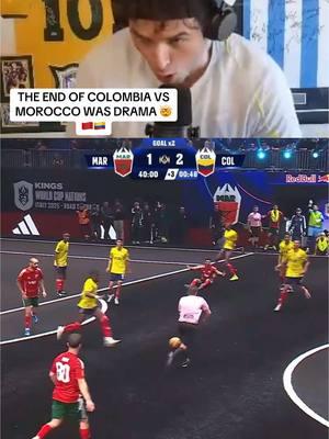 Insane semi-final ending 🤯 #kingsleague #colombia #morocco #futbol #Soccer 