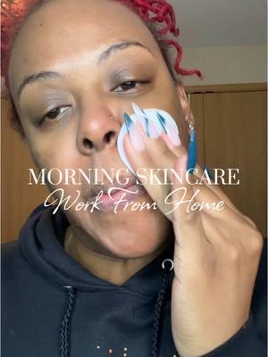 Morning skincare #fromthedeskofsantresamarie #iamsantresamarie #TikTokPartner #BlackTikTok 