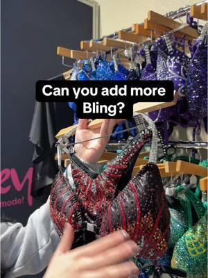 Can you add more bling? Shine the most on stage🤗😀 #bikinicompetitor #bikiniprep #figureprep #figurecompetitor #npcfigure #figuresuit #competitionsuit 