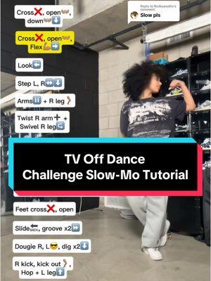 Replying to @Redeyeedits Slow-Mo Tut for TV Off ! Hope everyone is ok and safe/taking precautions here in Cali and that this vid can bring a smile to your face/be of help in any way❤️‍🩹 sending love and prayers everyone’s way🙏🏽 DC: @Eldonjcl  #dancetutorial #viralchallenge #dancechallenge #viraldance #viraltrend 