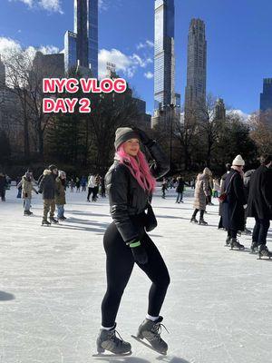 NYC vlog day ✌️ BB #IceSkating #nyc #newyorkwinter #Vlog 