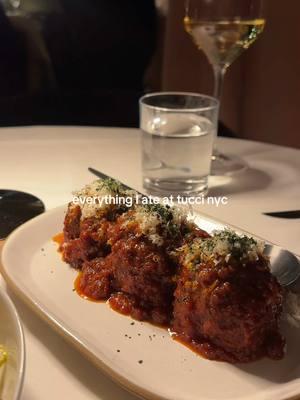 Definitely going back for these meatballs #tucci #tuccinyc #nycfoodreview 