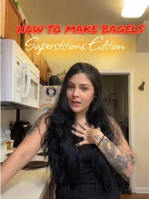 Let’s make some MF bagels 🥯 and talk superstitions ;).  ##superstitions##superstition##fyp##fypシ##bagels##homemadebagels##jalepenocheddar##everythingbagel##homemade##witchtok##witchesoftiktok