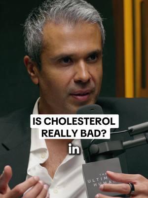 Cholesterol isn’t the enemy—it’s the first responder.  Learn the truth about what really causes arterial damage and why cholesterol gets the blame. #cholesterol #fats #healtheducation #healthtok #draseemmalhotra #garybrecka #ultimatehumanpod #fyp