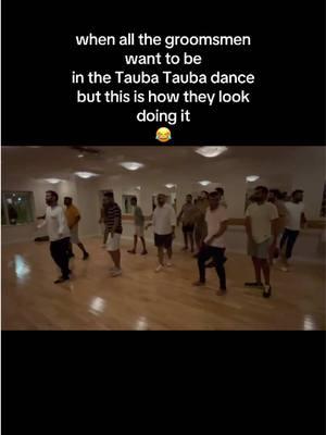 Everyone wants to do Tauba Tauba but can everyone do Tauba Tauba? This dance practice video made me laugh SO HARD I still die everytime I watch it 😂 #taubatauba #groomsmen #indianwedding #indianweddingdance #groomsmendance #indiangroomsmen #desiwedding 