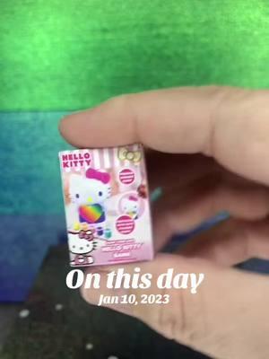 #onthisday #hellokitty #trending #fyp #jenniferopenstoys #throwback #friday #minibrands #toyminibrands 