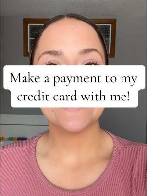 Let’s make a payment to my card together! #creditcarddebt #snowballmethod #debtpayoff #debtfreejourney #debt 