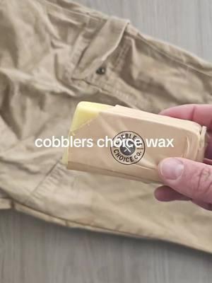 waxing wrangler ranger pants with cobbler choice fabric wax  #survivaltips #bushcrafting #boatlife #smithisland #3knotsmarine #discoversmithisland #exploresmithisland #SmithIslandCake #marsh #chesapeakebay #DIY #fyp 