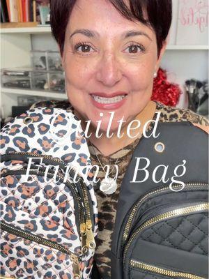 Quilted Funney Bag ✨😉 #quiltedfunnybag #quiltedbag #womenbag  #fashion #bags #giftforher #ValentinesDay #tiktokdeals 