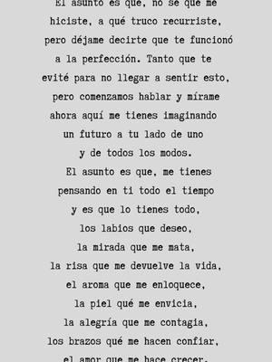 Lo tienes todo...🥰😍😘 #frasesbonitas #frases_de_todo #indirectas #notas #reels #tiktokviral #enamorados #indirectas #dedicatorias #noviosgoals #novios #enamorada #escribiendo #meencantas #amor #escritos #escritosytextos 