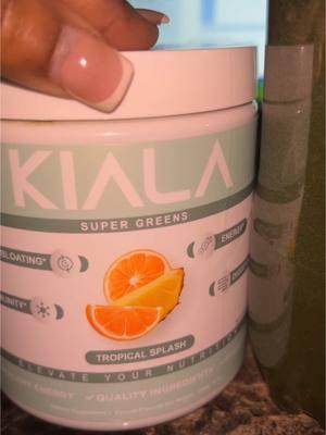 KIALAAAAAA YOU DID THAT❤️‍🔥❤️‍🔥❤️‍🔥#CapCut #kiala #kialagreens #kialanutrition #kialagreensreview #healthylifestyle #greendrink💚 