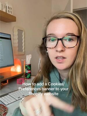 Part 19 | Super easy way to add a cookies banner or privacy policy acknowledgement without an app! Shopify is stepping it up!  #shopifyapps #shopifytutorial #shopifybeginner #shopifydesigner #shopifytips #webdesignerforhire #ecommercebusiness 