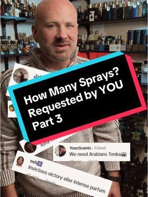 As Requested by YOU, How Many Sprays of These Popular Fragrances Should You Wear? #mensfragrance #nichefragrance #designerfragrance #howmanysprays 