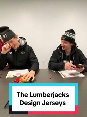 Think you can do better than the guys? Come to the Lumberjacks game on Sunday to try!  Winning design will be worn by the team for their game on March 29th!  #ChopChop #GetJackd #MuskegonLumberjacks  #Hockey #hockeytok 