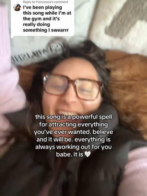 Replying to @Francesca yes!! this song is a powerful spell, you got this! #witchtok #spellsthatwork #songsasspells #soundspells #powerfulsound 