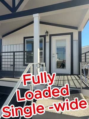 Would you live in this fully loaded single wide? 🤔 For more info on The Casablanca call (855) 500-6550! ☎️#Home #singlewide #tinyhome #fyp @titanespanol 