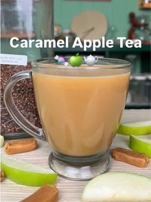 Replying to @Red55 This Caramel Apple Tea is one of my favorite tea recipes to revisit 🍏🫖 it reminds me of the suckers they used to make! Definitely in my list of favorites 🙌🏽 ##tea##theteaguy##teasuggestions##tearecommendations##caramelapple##caramelappletea##hotteas##wintertea##teatok##fyp