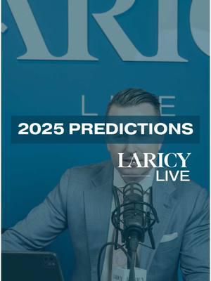 All anyone ever talked about in '24 was how the world was gonna end in '25 because of who's taking office as president. Here's the thing - it's going to take a minute for the city to feel the effect of whoever is in office. However, something that I do predict is going to make a bigger political impact immediately in '25 is the new DA.  It feels like the city just got out of a bad relationship and has a new girlfriend that is making us clean up our act. No matter what the reality of the city is, the perception of Chicago has gone downhill and I predict the new DA is going to implement some changes that'll shift the perception and influence the marketplace. We're talking everything we predict is going to happen in 2025 this week on Laricy Live. Listen anywhere you get your podcasts. #realestateexpert #politicalchanges #chicagopolitics #chicagoexpert #realestateknowledge #realestatepodcast