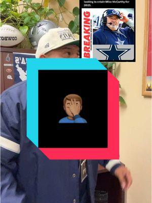 If Big Mike stays he has to get an OC because his play calling is out dated! 😤⭐️💙 ✭ DC4L ✭ #SportsOnTikTok #21armando21 #laugh #mikemccarthy #DallasCowboys 