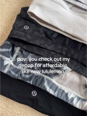 depop is @ dianacortez_  .  Sizes range from 0-10 and are all under $20! I post new inventory every week or so :)  #lululemon #lululemonlikenew #thiftshop #depop #depopseller #depophaul #shopwithme #shopmycloset #aligntank #lululemonset #lululemonaddict #lululemoncheck #lululemoncollection #lululemonbeltbag @lululemon 