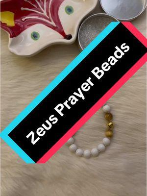 Custom set for Zeus #prayerbeads #zeus #custom #hellenic #pagan #witch