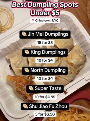 get your cash ready 💵 follow @bao_buddy for the best NYC Asian eats!  #kingdumplings #dumplings #shujiaofuzhou #chinesebun #cashonly #chinatowneats #streetfood #chinesefood #chineseeats #chinatownnyc #chinatown #dimsum #nyceats #nycfood #cheapeats #nycforfree #asiancuisine #nycrestaurants #nycfoodies #cheapeats #nycforcheap #hiddengem #nycsnack #cheapfood #under5dollars #baobuddy 