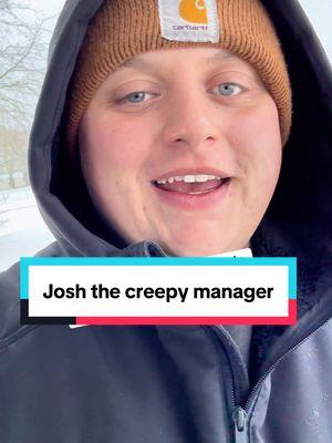 Creepy boss at work keeps creating new Snapchat accounts to spam you with #funnyvideo #funnytiktok #funnyskit #manager 