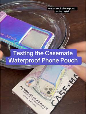 The @CaseMate waterproof phone pouch passed the dunk test and we’re so excited to be able to take photos everywhere we go! Grab yours now before your style is gone! #waterproofphonepouch #phonepouch #floatingphonepouch #casematephonecase #casemate 