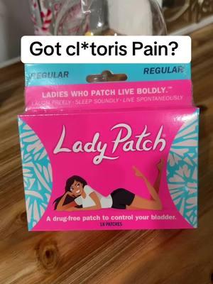 @theladypatch #bladderleaks #bladderpain #interstitialcystisis #urinaryincontinence #urinaryproblems 