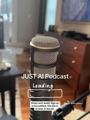 The JUST AI podcast launches next weeeeek! Sign up to be notified when it drops! 🎉 (the link is, as ever, in the bio.) #ai #ethicalai #responsibleai 