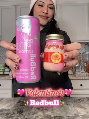 ✨💕VALENTINES REDBULL💕✨ @Red Bull #redbull #fyp #redbullpink #fypシ #redbulldanceyourstyle #tipsytina #mixdrinks #moonshine #strawberryandcream #olesmokeymoonshine #foryoupage #latina #imjustagirl #valentinesdrink 