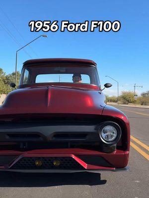 Took Merlow out for a spin in Gilbert. This 1956 has plenty of body and a smooth finish (Sorry, couldn't resist a wine pun). The Whipple Supercharger and this Gen 3 Coyote is the perfect combo, as this truck really gets after it— And looks damn good doing it. #fatfendergarage #fordtrucks #fordf100 #merlow #fatfender #widebody #widened #1956f100 #1956fordf100 #classictruck #gilbertaz