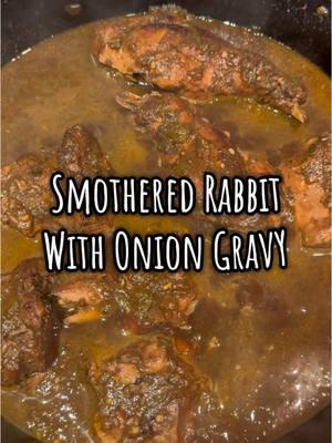 #smotheredrabbit #rabbit #lapin #Recipe #wildlife #wildgamecooking #cajuncooking #louisiana 