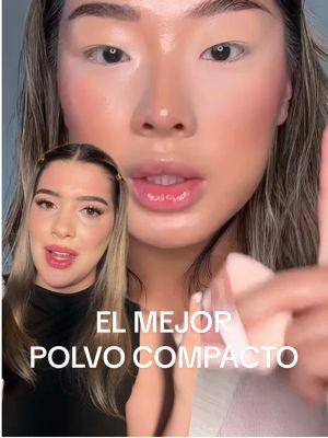 QUE BELLEZA DE ACABADO!! 🫢una maravilla este polvo compacto!! ✨ #greenscreenvideo #pressedpowder #polvocompacto #makeuphacks #beautyhacks @Tower 28 Beauty 