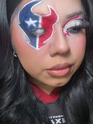 @TORO 🐃 #glamwithbianca #texansmakeup #texans #htown #makeup #makeuplook #eyeshadowlook #makeuptransition 