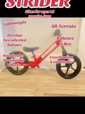 #strider #striderbike #striderrace #balance #balancedtraining #blancebike #allterrain #twowheeledbalance #coordination #confidence #confidenceboost #kids #kidsoftiktok #children #childrentoys #toys #bikes #bikesoftiktok #bicycle #learntorideabike #learntoride #fun #outsideplay #childhood 