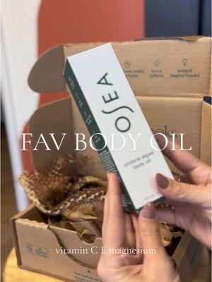 #creatorsearchinsights body oil that has become a staple in my skin routine #skin #bodyoil #hydration #seaweed #algaeoil #osea #fyp #wellness 