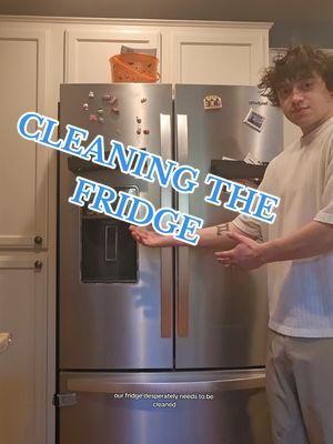 cleaning my fridge with me! 🥕 🥦 🐄 🐖  #cleanwithme #cleanhome #deepcleaning #dadsoftiktok #cleaning #CleanTok #happyathome 