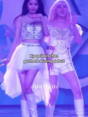 Kpop Idols that got hate during debut | ib: @luvleem1nho ᥫ᭡ | #lizive #giselleaespa #pharitababymonster #jiwonfromis_9 #mokaillit #jiwoonmixx #fypp #kpopfacts 