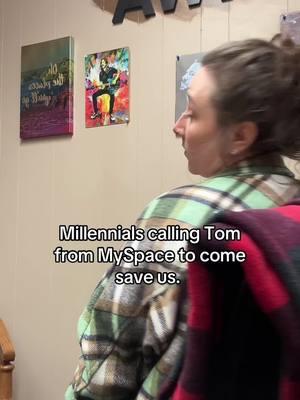 Tom, we are gonna need you to come out of hibernation. Inspo- @Britney Newman #tiktokban #myspace #tom #millennialsoftiktok #fyp 