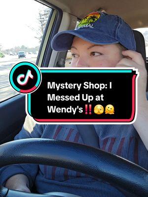 Mystery Shop: I Messed Up at Wendy's‼️ @Wendy’s #fyp #mysteryshopping #money #fail 