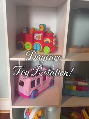 Toy Rotation! #inhomedaycare #inhomedaycareprovider #toyrotation #abbecadventures 