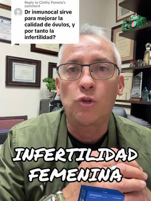 Replying to @Cinthy Pamela Sirve el Immunocal para la infertilidad femenina? #infertilidad #fyp #rubenrestrepomd #immunocal #glutation #embarazo #suplementos #natural #ciencia 