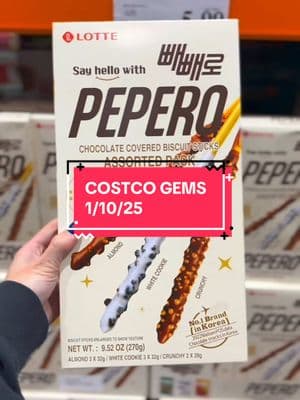 Pepero is now available in select Costco! This is a deal you can’t find somewhere else. It is a recognized brand in Korea, where it is produced, and each stick offers a blend of textures and flavors. Love all the flavors but my personal favorite is white cookie! This is a must try and great on-the-go snacks!  #costcogems #costcofinds #costcobuys #costcomusthaves #costconew #costcodeals #costco #pepero #lotte 