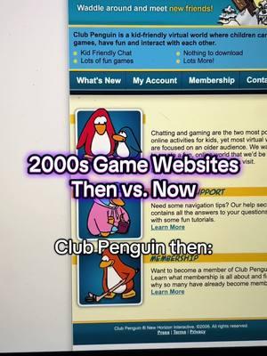 which one of these 2000s game websites was your favorite? 😢 #2000swebsites #2000scomputergames #2000sinternet #2000smemories #2000snostalgia #2000schildhood #childhoodnostalgia #childhoodmemories #childhoodthrowback #2000sthrowback #clubpenguin #webkinz #bearville #miniclip 