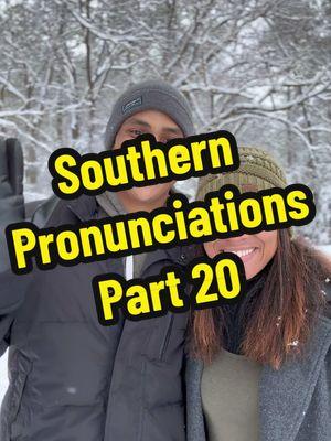 Southern Pronunciations!! Comparing my southern accent to my wife’s southwestern accent 🙄 @Kaylan Alaya Wilson #southernaccent #fromthesouth #arkansasaccent #accentcheck #midwesternaccent 